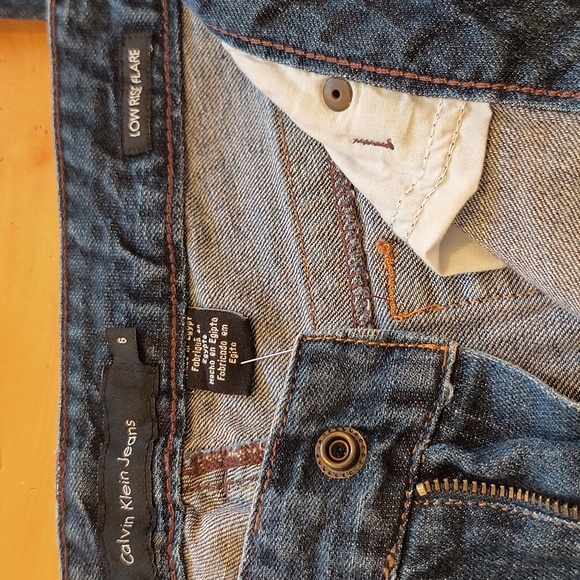 Calvin Klein low rise flare Size 6 - Picture 4 of 10